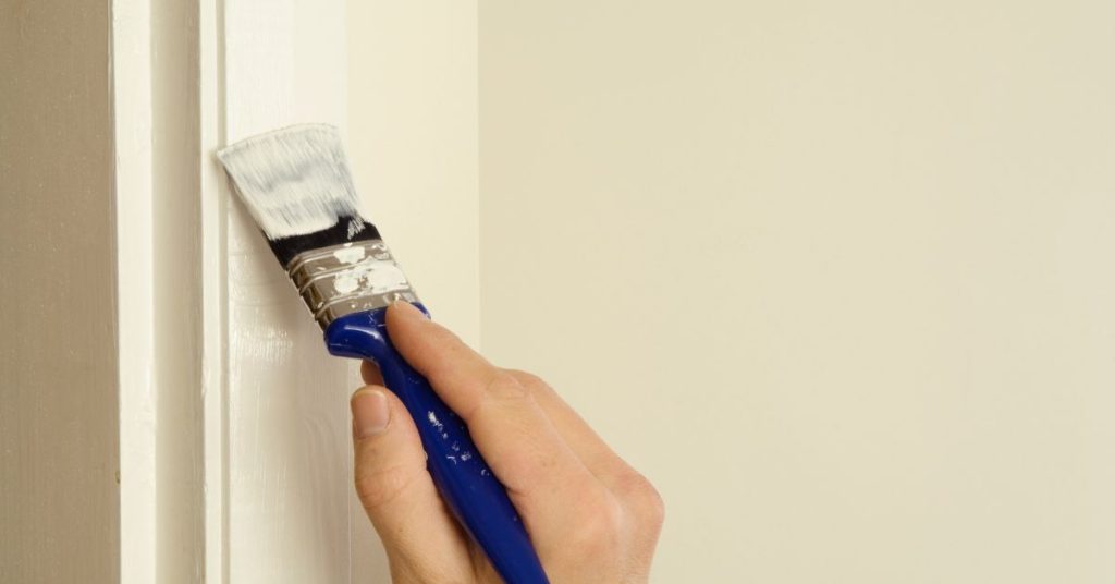 How to Paint Door Frame