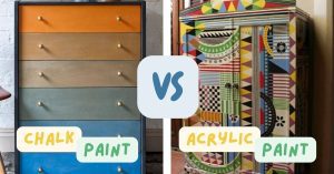 Difference Between Chalk Paint and Acrylic Paint