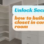 how to build a closet in corner of room